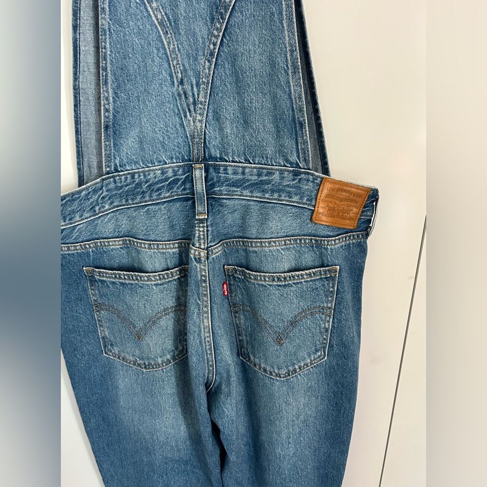 Levi’s Blue Denim Overalls - Picture 8 of 9